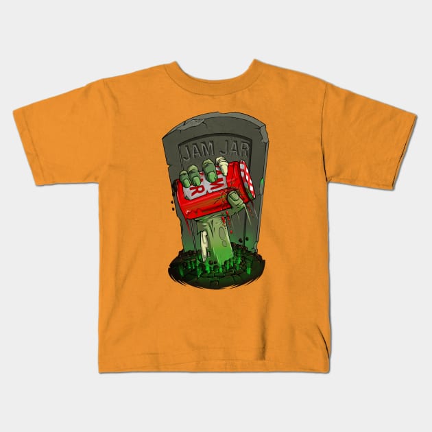 From the grave Kids T-Shirt by TehJamJar